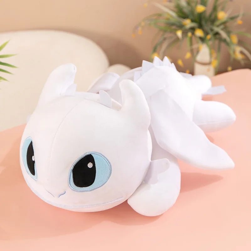 Adorable Plush Dragon Toys – Soft Night & Light Fury Set