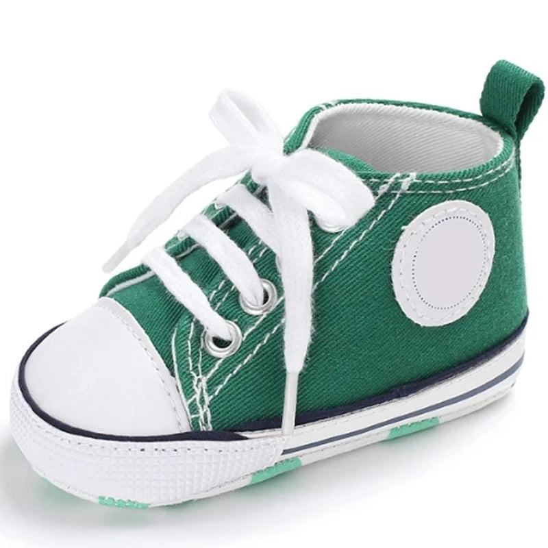 Trendy Canvas Casual Sneakers for Babies – Soft & Secure