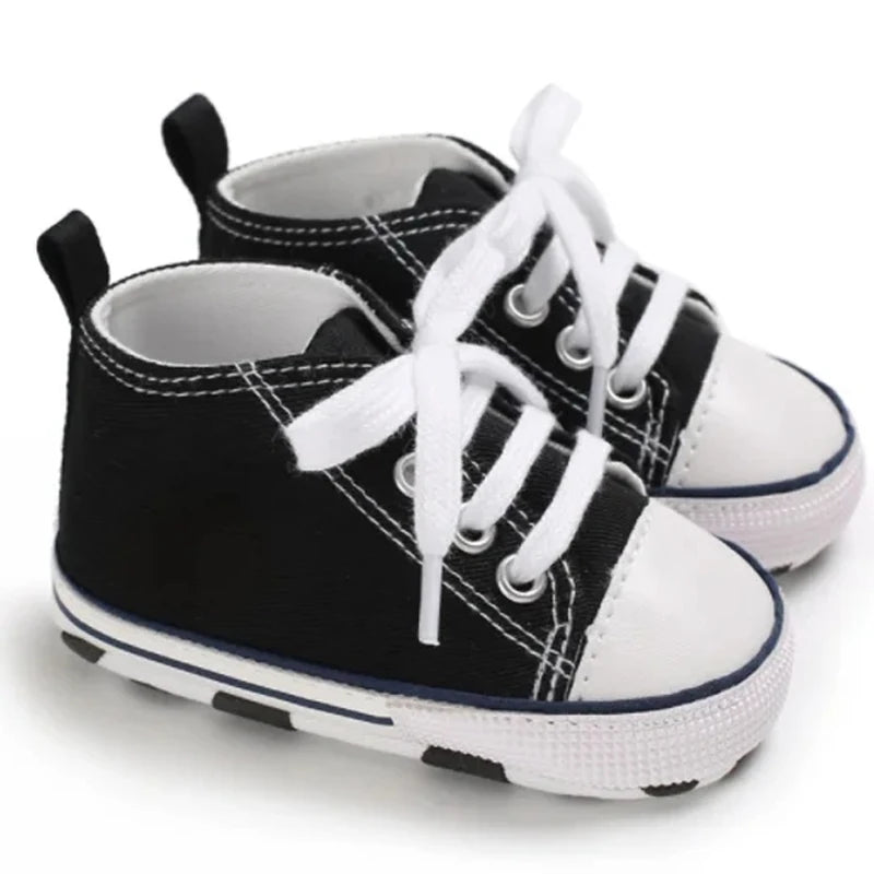Trendy Canvas Casual Sneakers for Babies – Soft & Secure