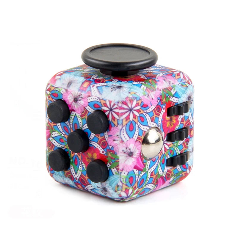 6/12 Sides Stress Relief Toys for Focus & Fun