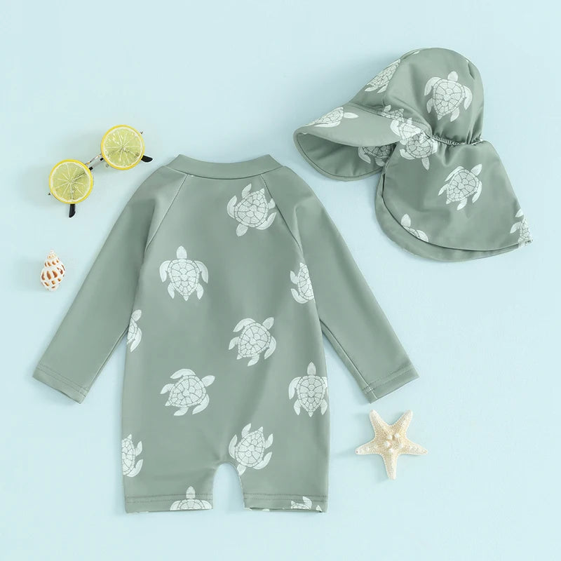 Swimsuit Long Sleeve for Babies