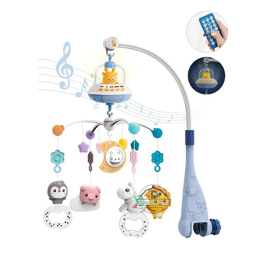 Soothing Musical Cot Mobile With Remote