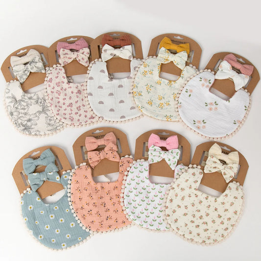 Stylish Baby Bibs Set – Soft, Absorbent & Adorable Designs