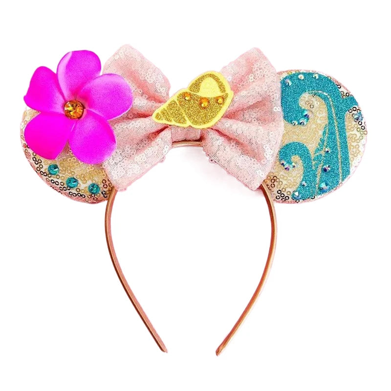 Charming Girl Hair Accessories Set with Cartoon Headbands