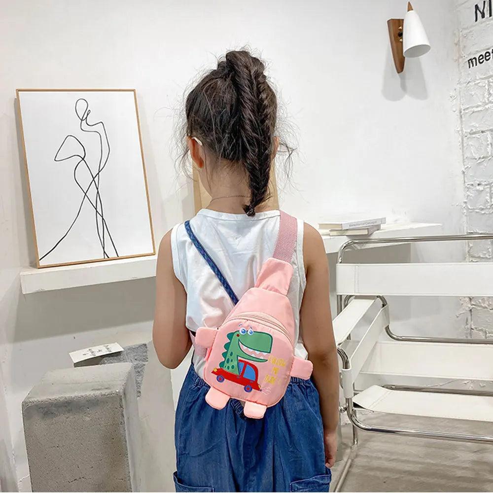 Children Cross Dinosaur Bag