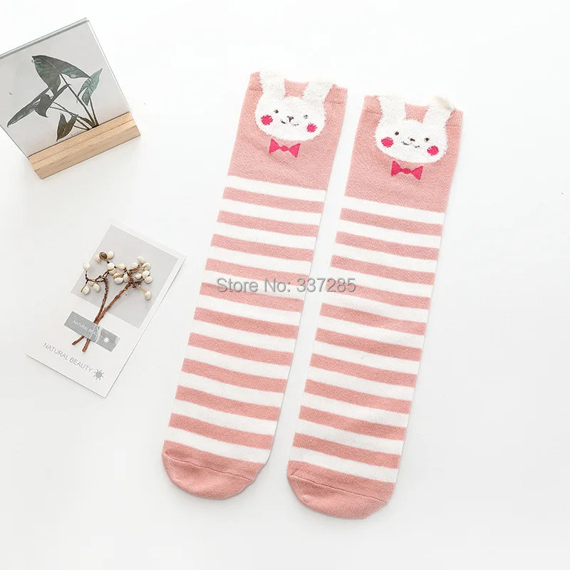 Adorable Girls Over Knee Socks