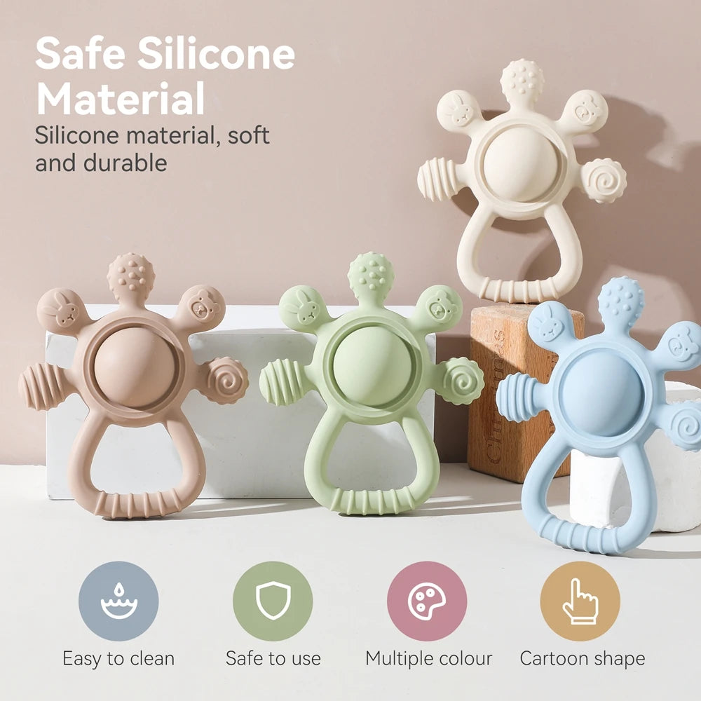 Silicone Soothing Toys for Babies