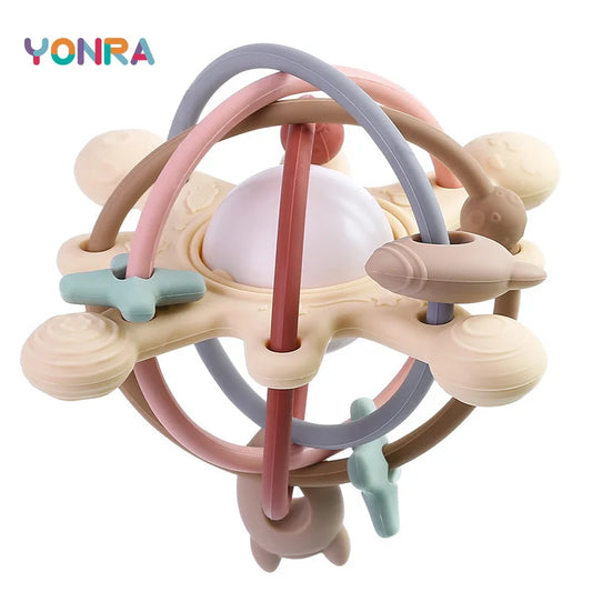 Montessori Baby Sensory Teether Toy – Safe & Soothing Fun