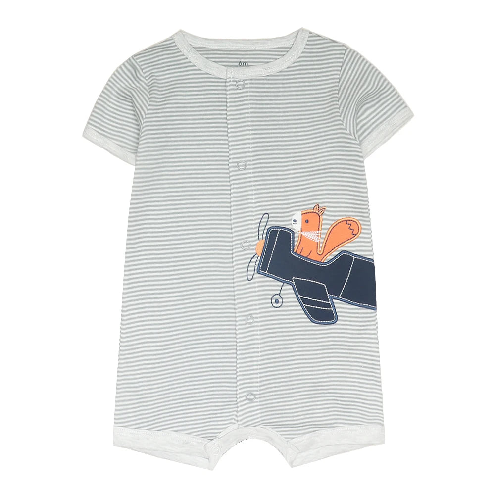 Flying Boo Romper Short Sleeves