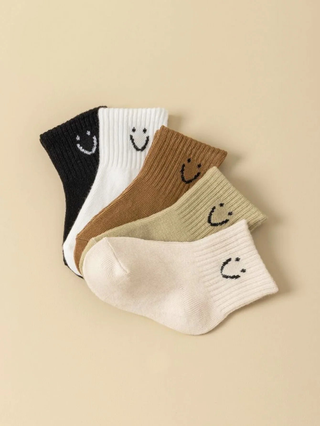 Adorable Smiley Face Baby Socks – Soft & Cheerful Comfort