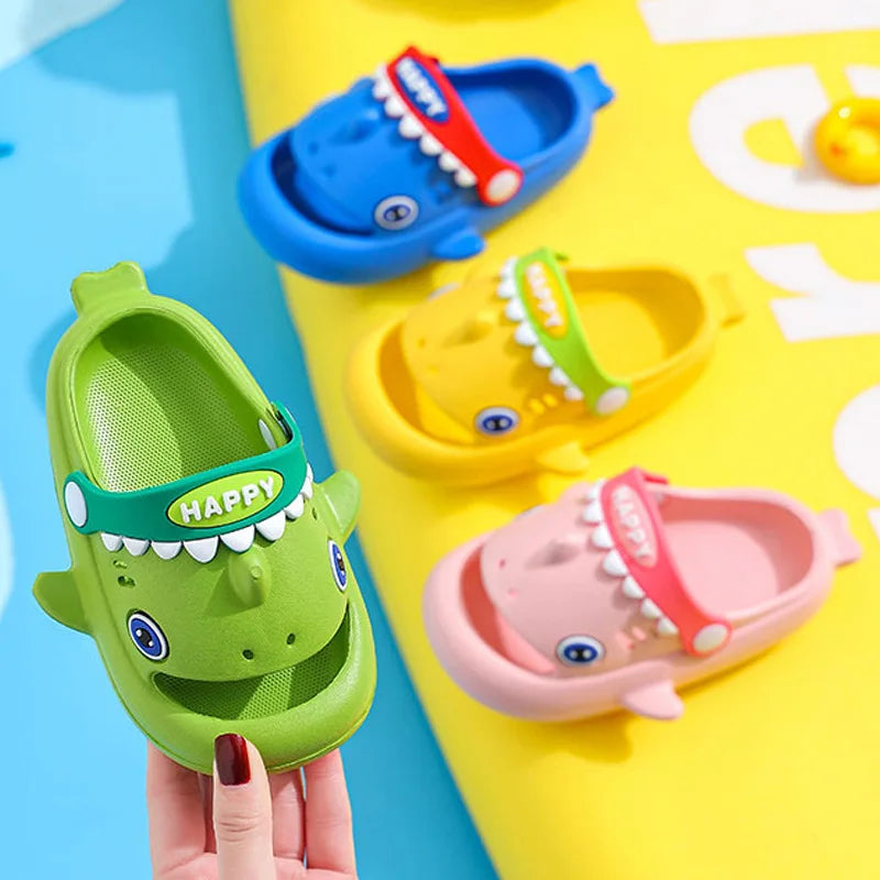 Splash into Fun with Baby Shark and Crocodile Clogs!