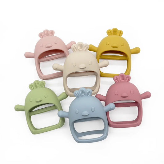 Silicone Baby Teether (Zigzag & Spiky)