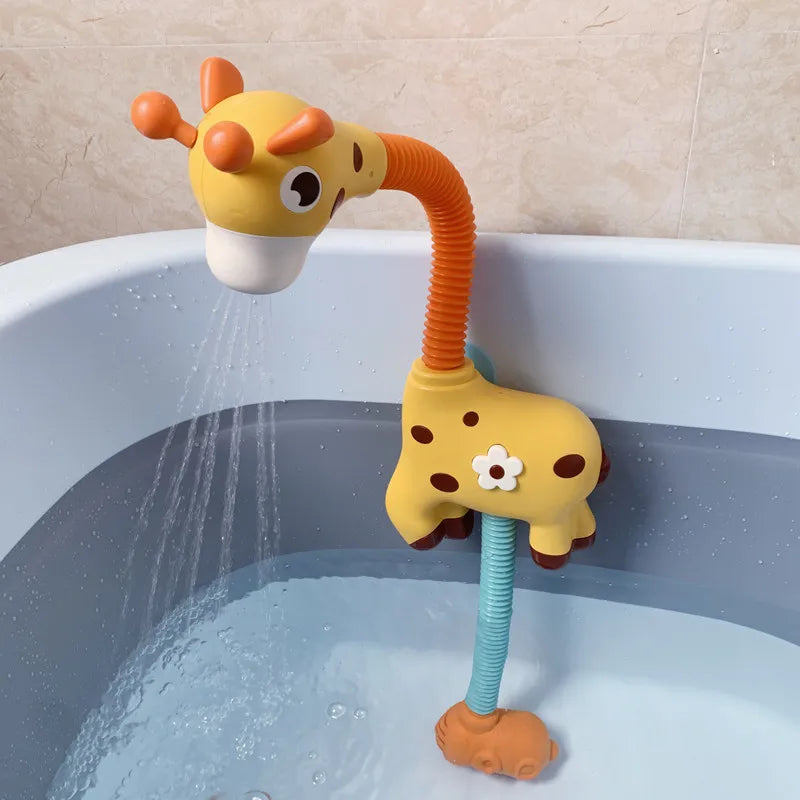 Giraffe Water Sprayer Electric Bath Toy for Kids