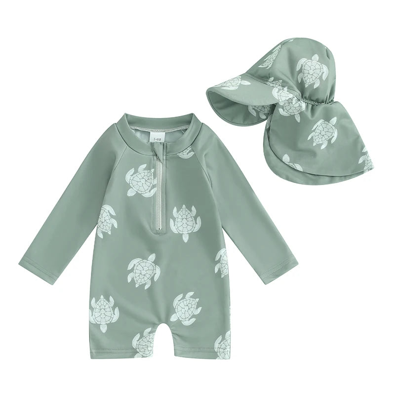 Swimsuit Long Sleeve for Babies