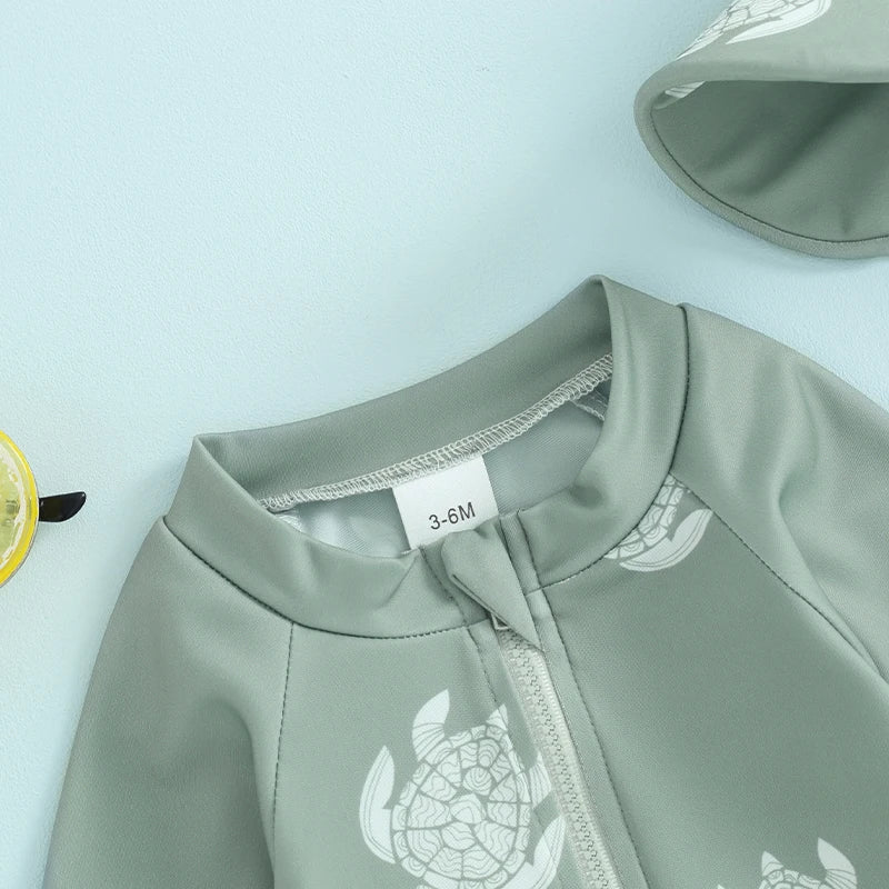 Swimsuit Long Sleeve for Babies