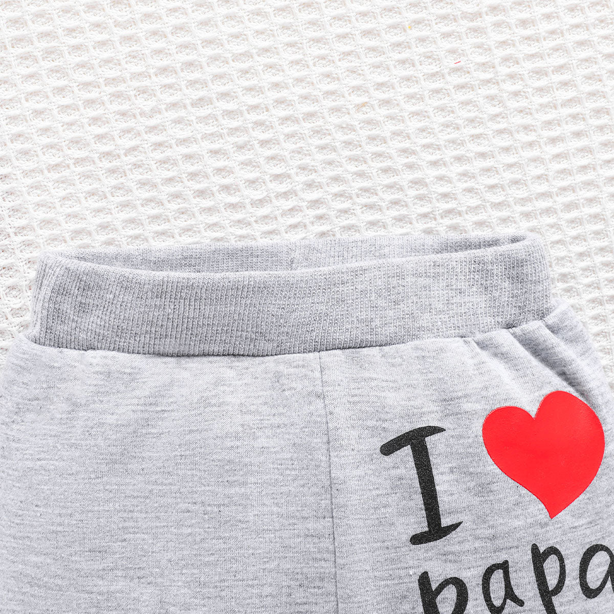 I Love Papa 2 Piece Set (Hoodie & Pants)