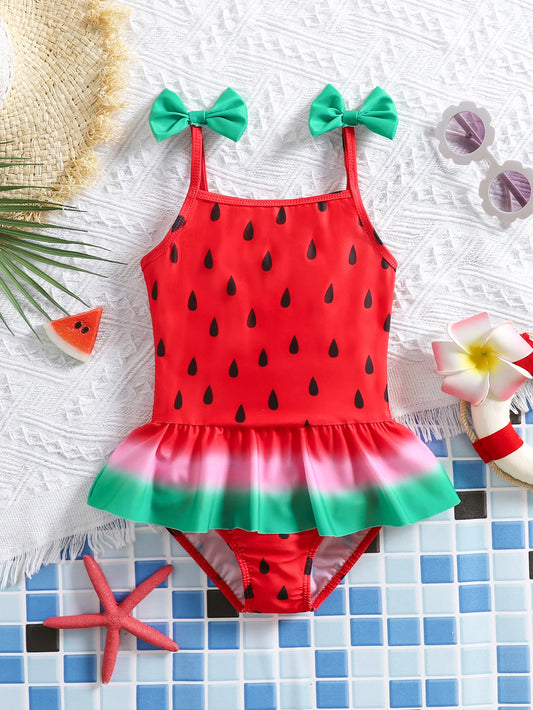 Girls Watermelon Swimsuit