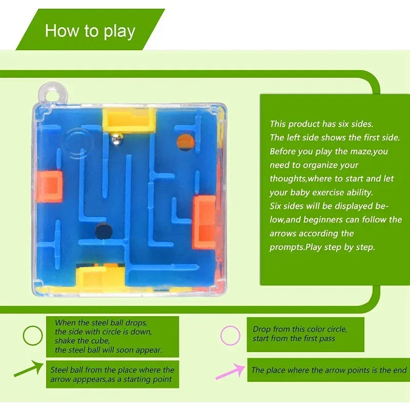 3D Maze Magic Cube