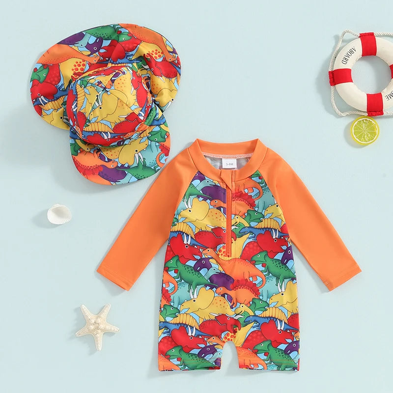 Swimsuit Long Sleeve for Babies