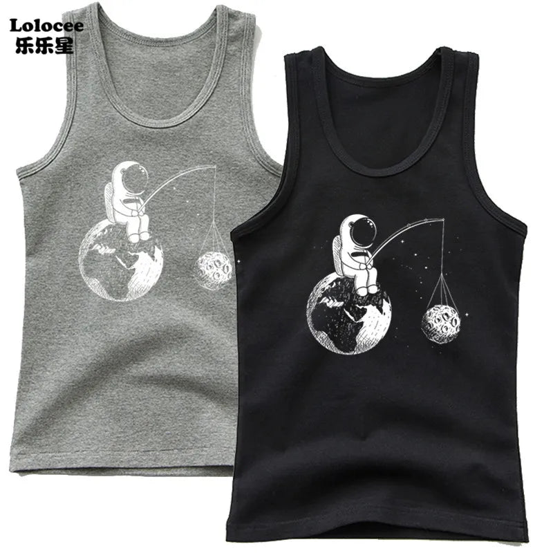 Stylish Kids Cotton Sleeveless T-Shirt – 4-Pack Summer Set