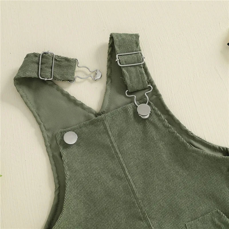 Stylish Baby Jumpsuit Pants With Suspenders