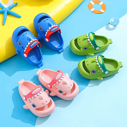 Baby Shark and Crocodile Clogs