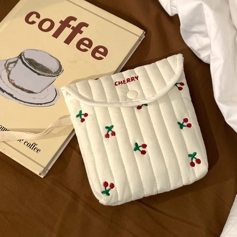 Cute Quilted Towel Storage Bag
