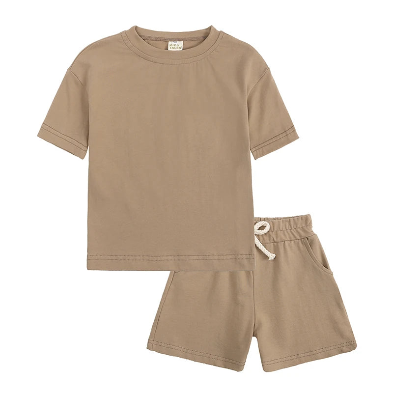 Cotton Basic Tracksuits for Kids