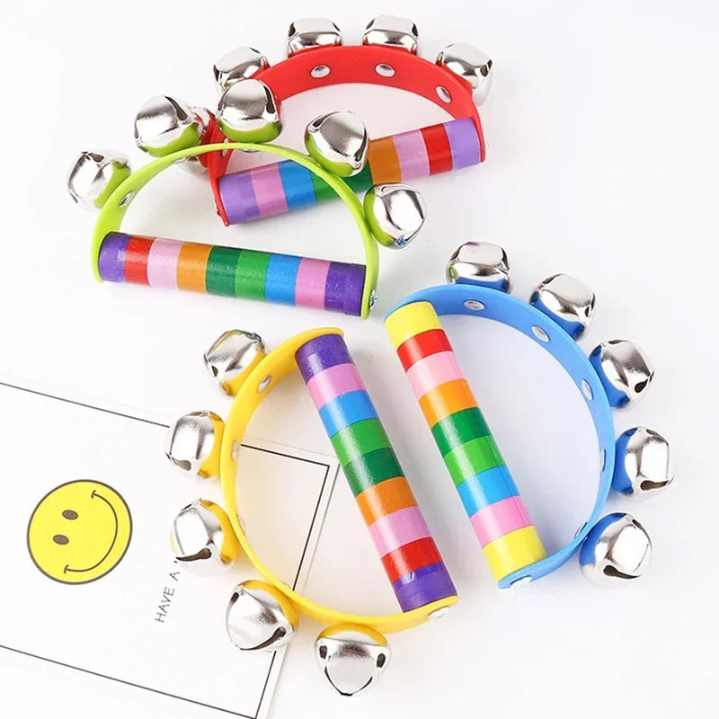 Colorful Hand Held Bell
