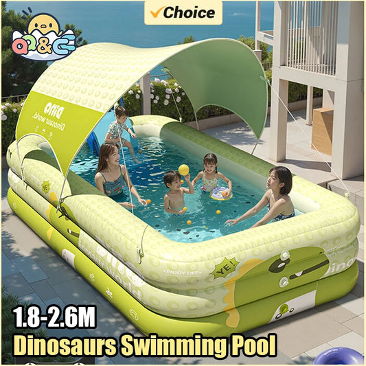 Spacious Inflatable Swimming Pool