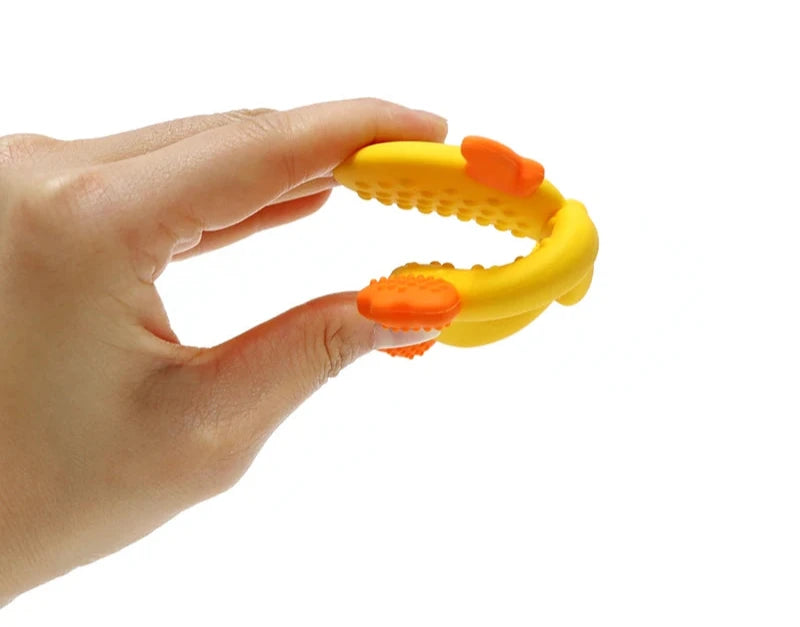 Soft Silicone Baby Teether (Duck)