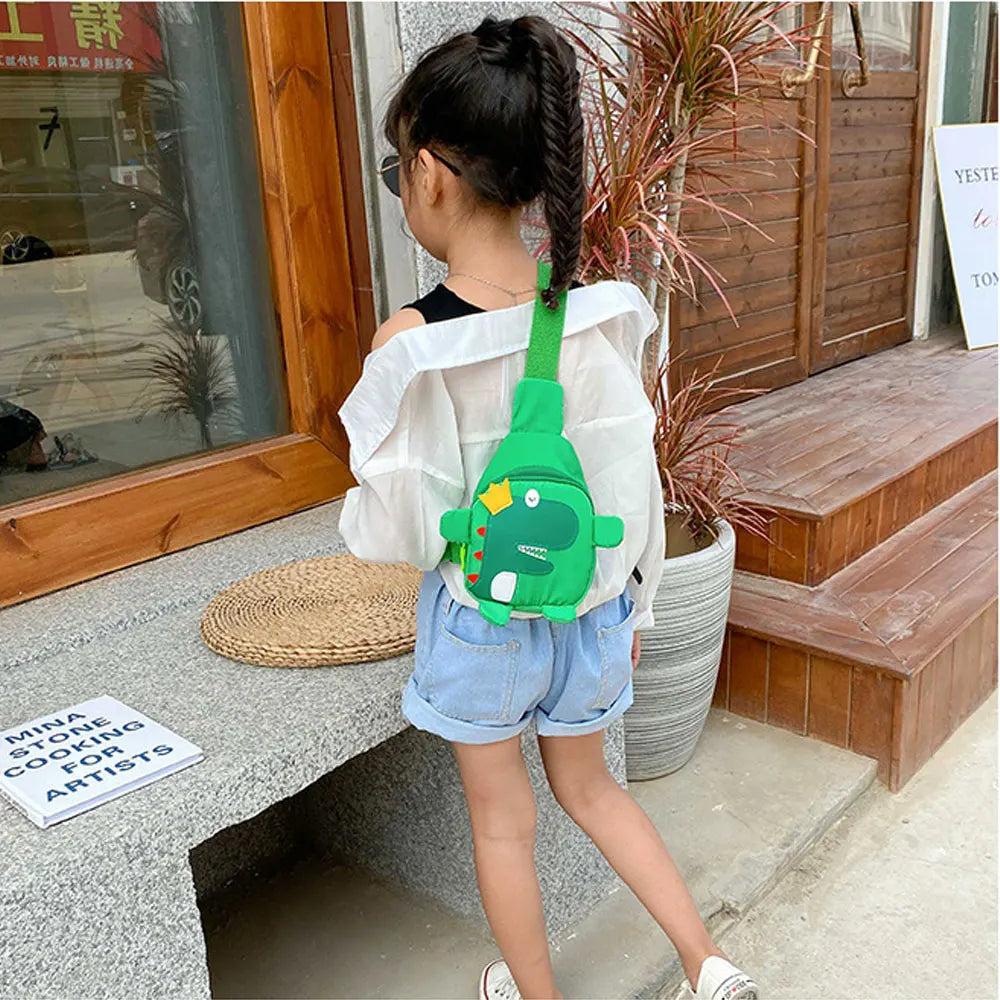 Children Cross Dinosaur Bag
