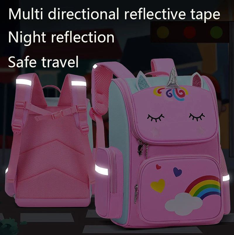 Charming Unicorn Backpack – Sparkle into School in Style