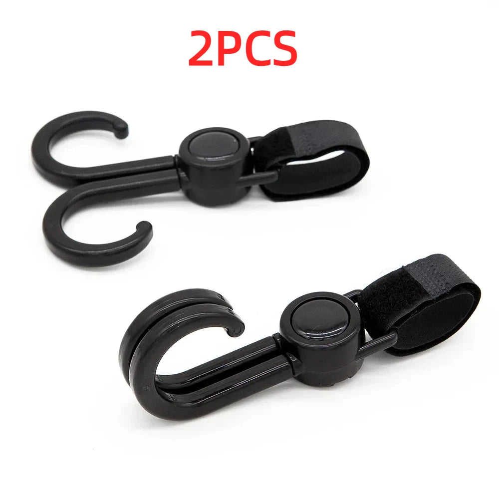 Heavy-Duty Shopping Cart Hooks for Stroller & Bags