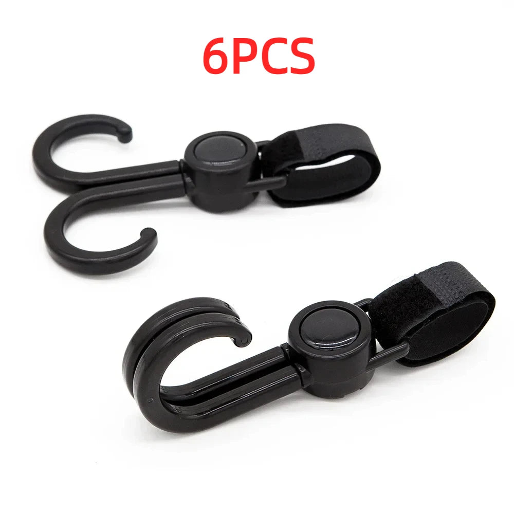 Heavy-Duty Shopping Cart Hooks for Stroller & Bags