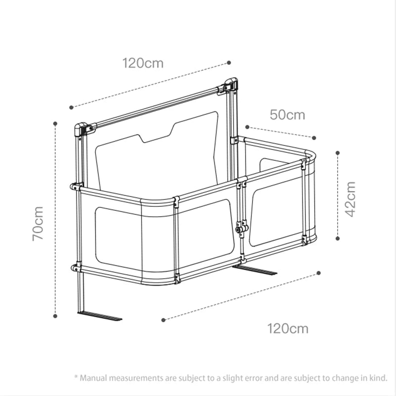Portable Foldable Baby Bed for Safe Co-Sleeping
