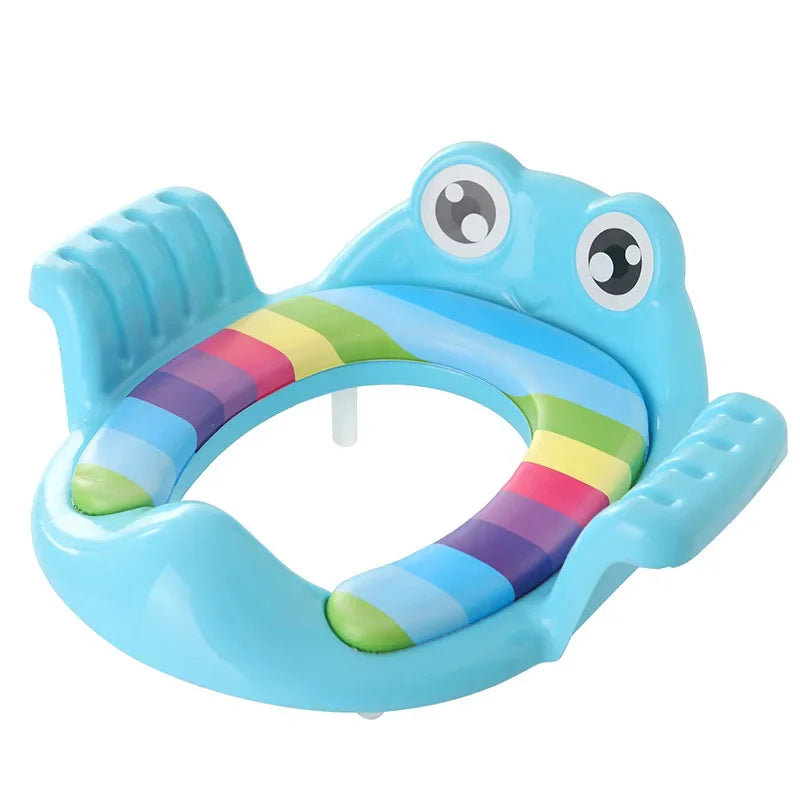 Colorful Potty Training Seat with Fun Frog Design – Adorable Comfort