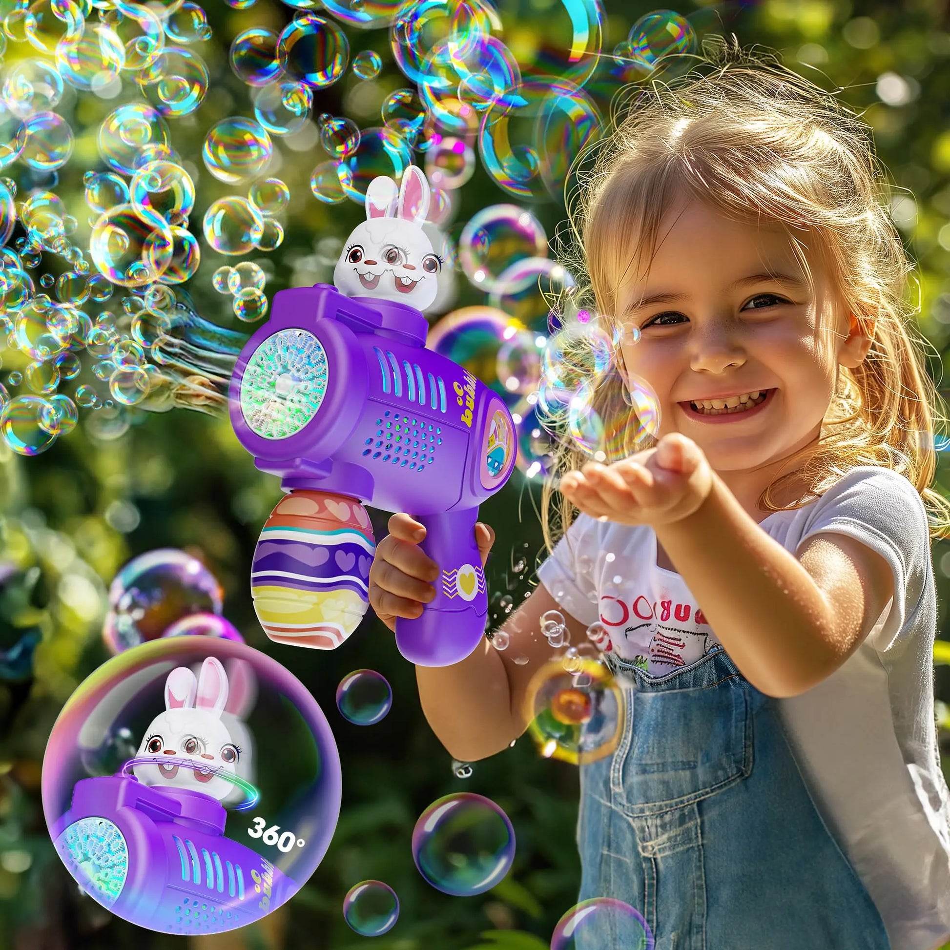 Bubble Maker Gun for Kids
