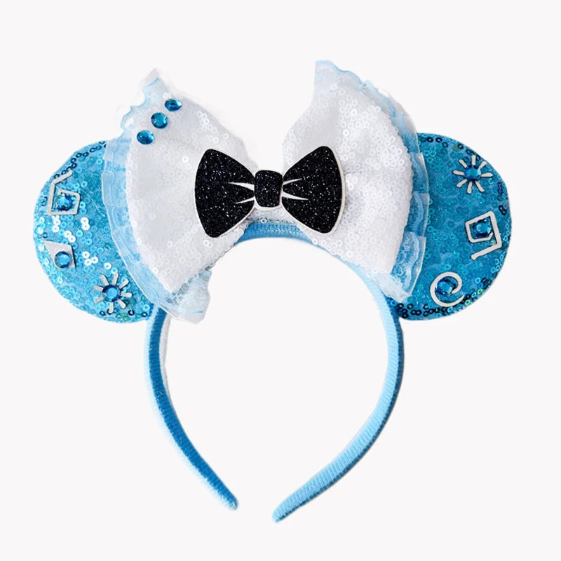 Charming Girl Hair Accessories Set with Cartoon Headbands