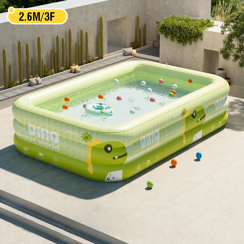 Spacious Inflatable Swimming Pool