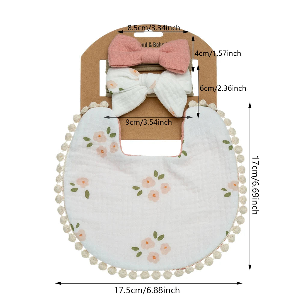 Stylish Baby Bibs Set – Soft, Absorbent & Adorable Designs
