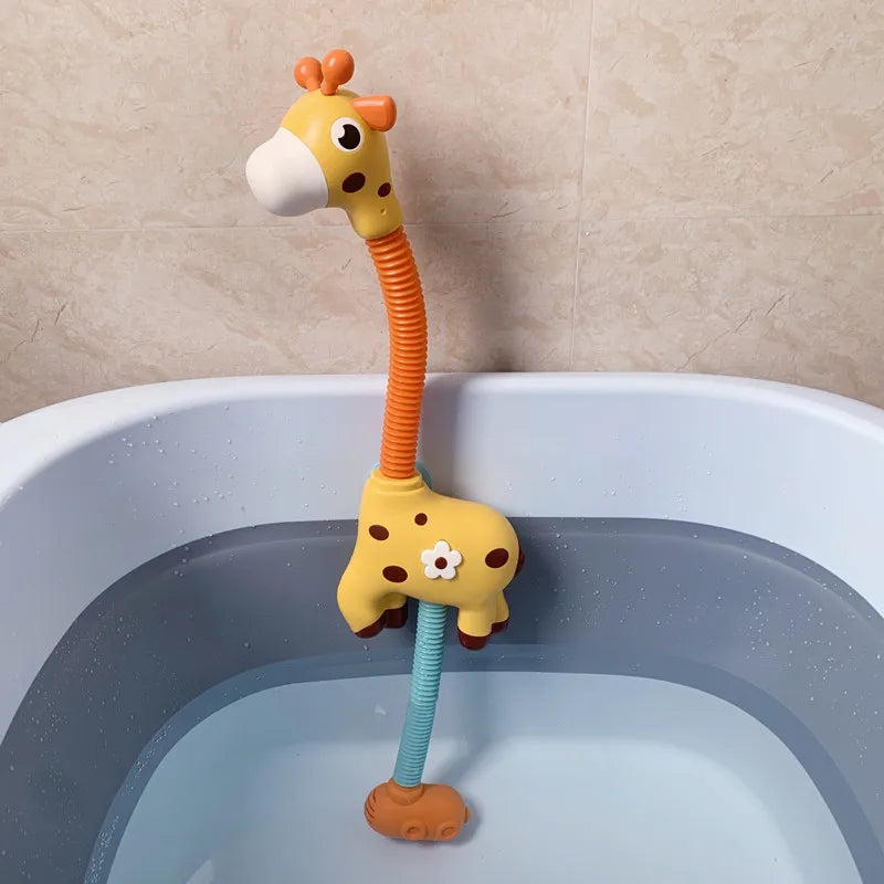 Giraffe Water Sprayer Electric Bath Toy for Kids