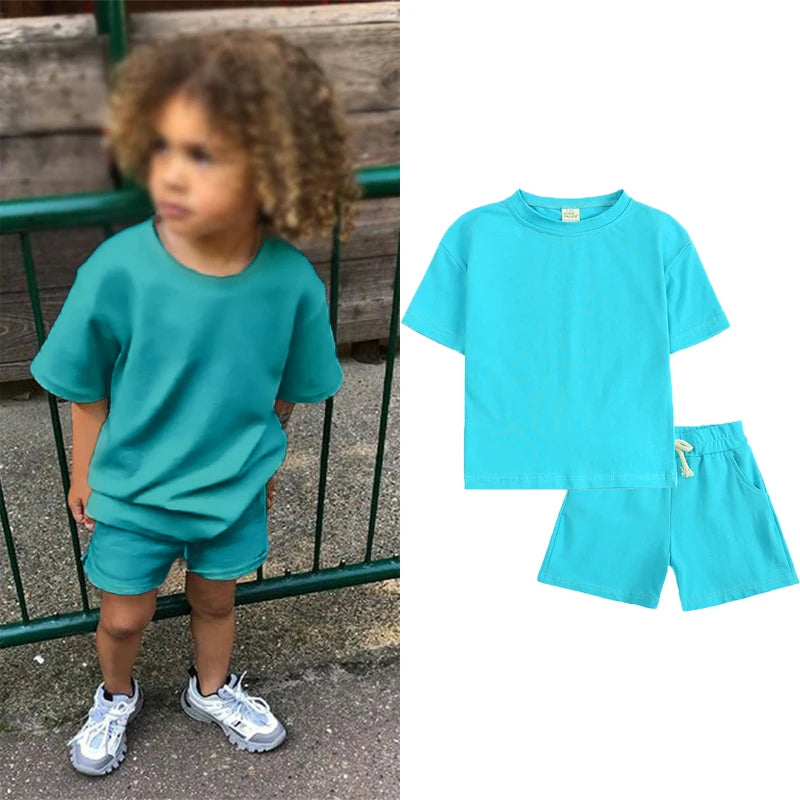 Cotton Basic Tracksuits for Kids