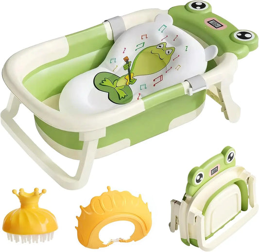 Baby Bath Tub with Foldable Design