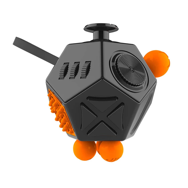 6/12 Sides Stress Relief Toys for Focus & Fun