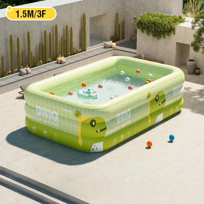 Spacious Inflatable Swimming Pool