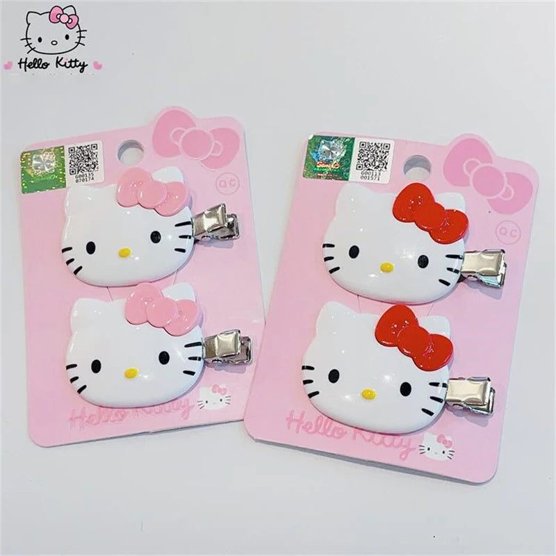 Adorable Hello Kitty Hairpins