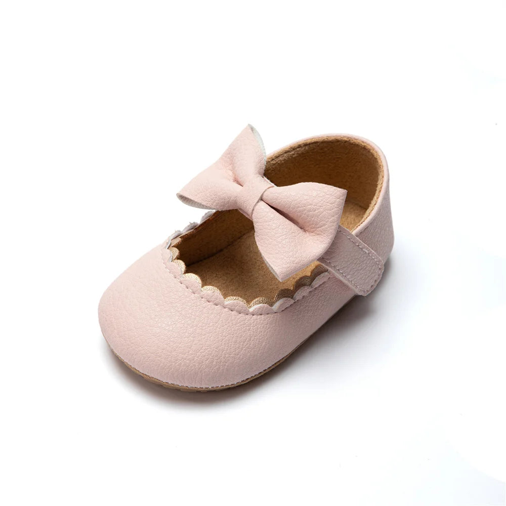 Elegant Baby Girl Walking Shoes – Stylish First Steps