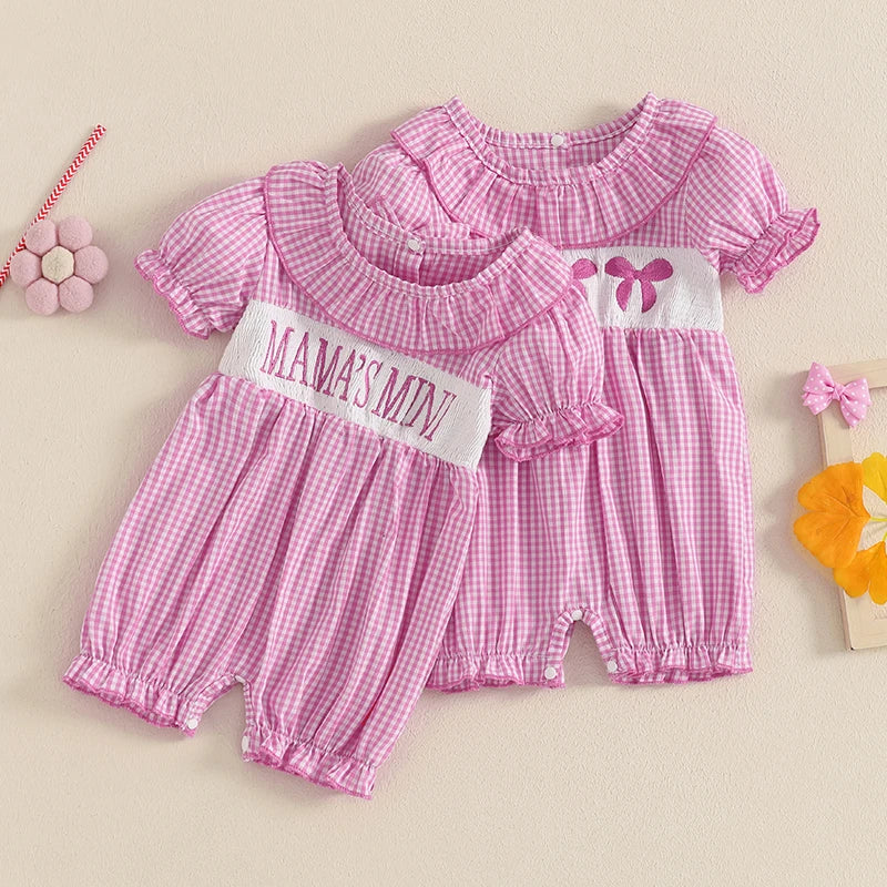 Toddler Girls Floral Print Sleeveless Ruffle Romper Crew Neck Jumpsuit Summer Outfit Easter Clothes Beachwear Dress