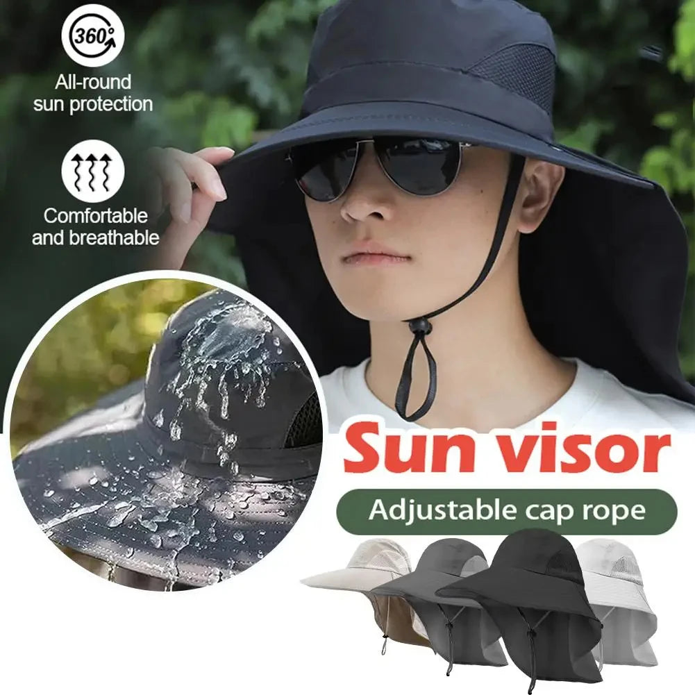 UPF 50+ Wide Brim Sun Hat – Ultimate UV Protection